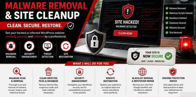 WordPress Malware & Virus Removal Service