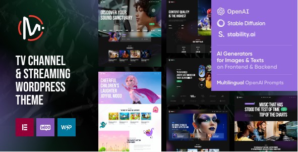 MediaFlex TV and Radio WP Theme