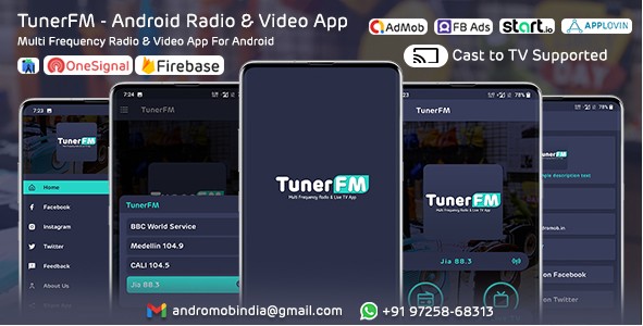 TunerFM - Android Radio & Live TV App