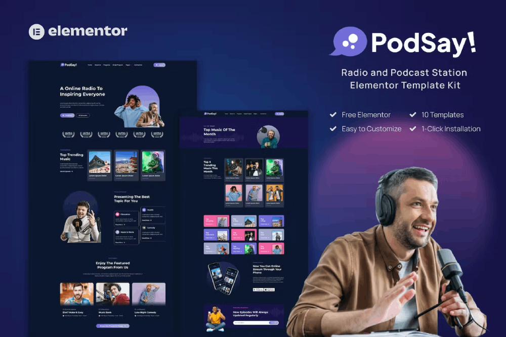 PodSay – Radio & Podcast Station