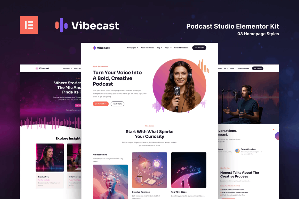 Vibecast – Podcast Studio